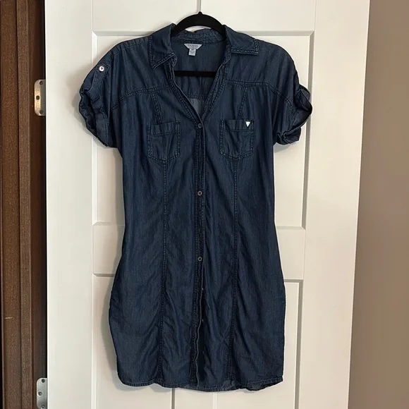 Guess Denim Shirt Dress